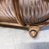 Brass marine corridor wall light