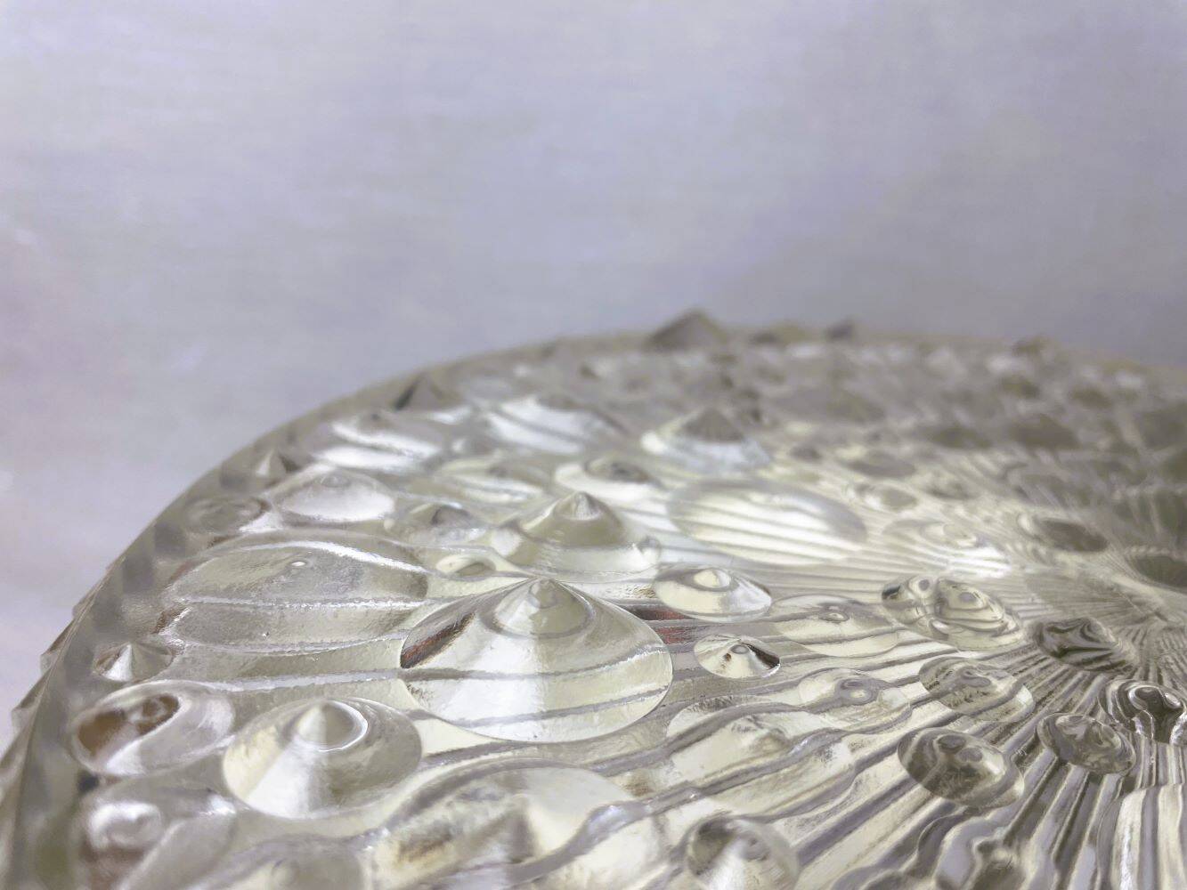 glass  ceiling or wall flush mount lamp by Philips