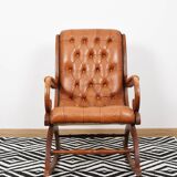 Rocking chair, Chesterfield style