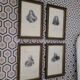Set of 4 portraits of Kings of France