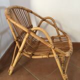 Child rattan chair