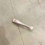 Christofle silver metal sugar tongs, Marly model