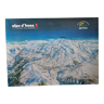 Plan des pistes Alpe d'Huez de Pierre Nova