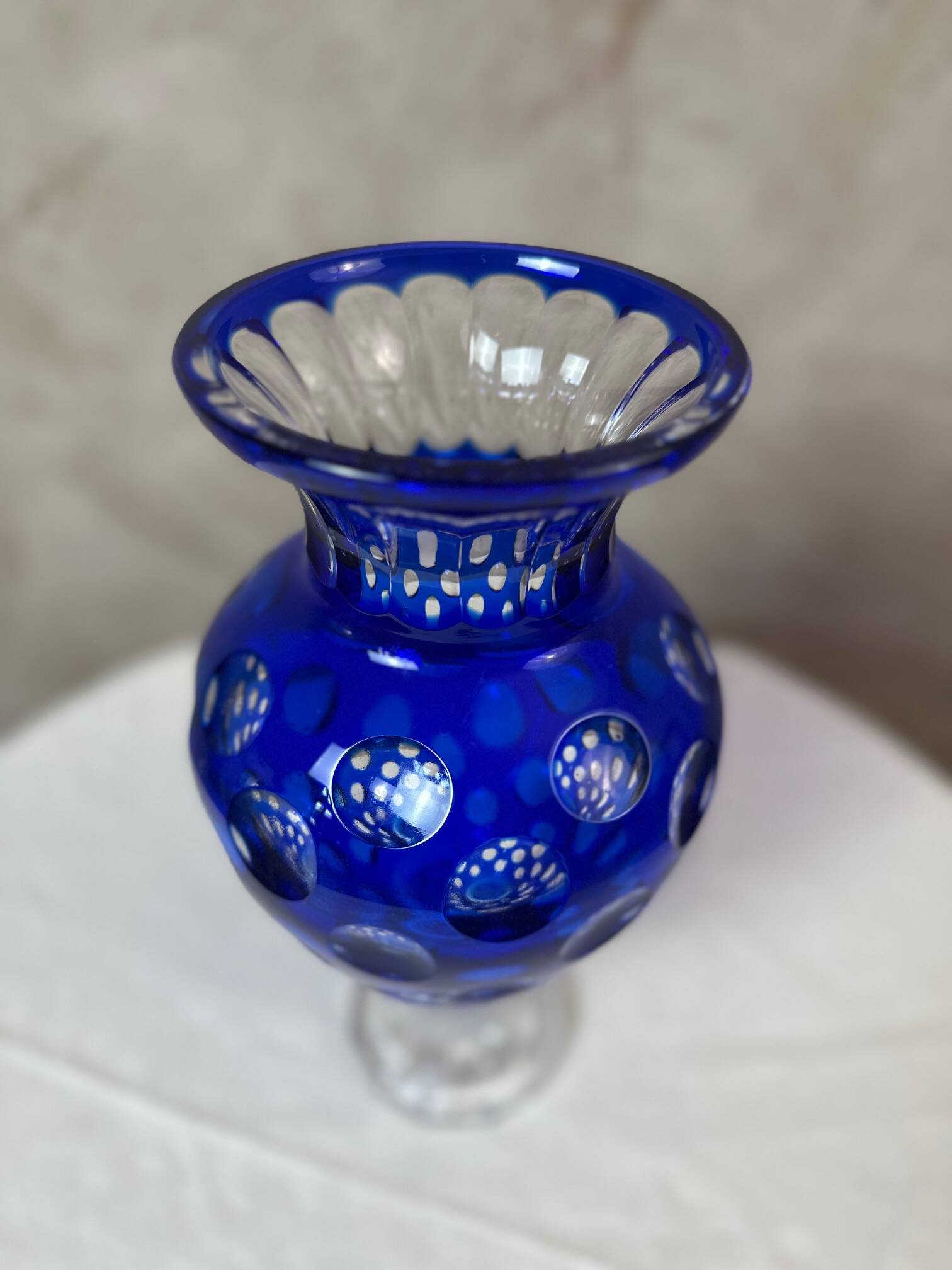 Crystal vase
