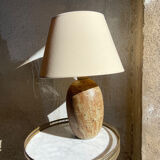 Stoneware foot lamp