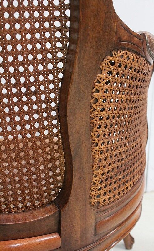 Louis XV style armchair, late 19th century