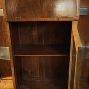 Art deco showcase bar furniture in rosewood veneer. 1930s.