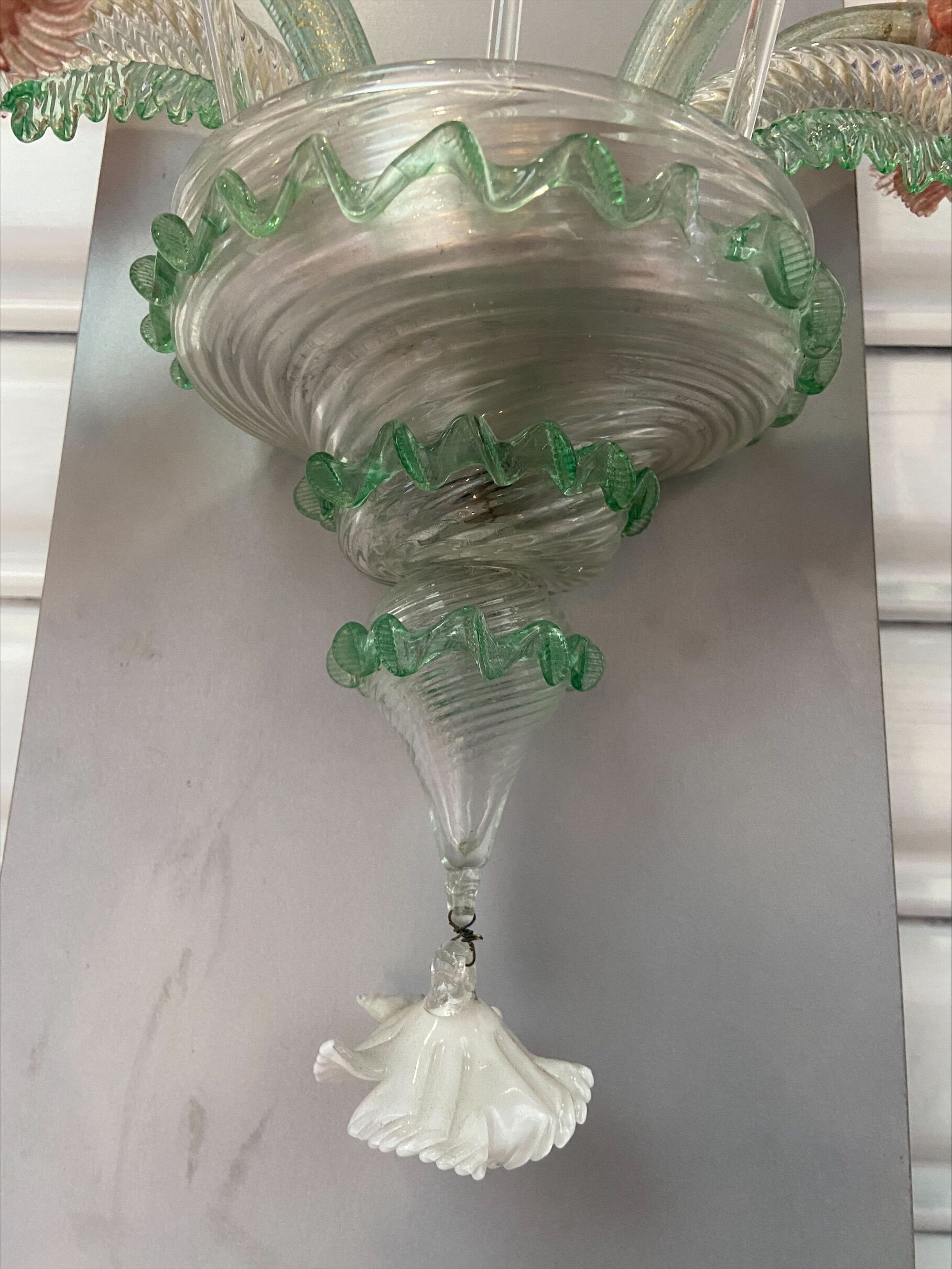 Wall lamp "Flowers" in Murano glass - 60s