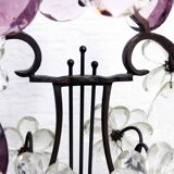 Crystal girandole lamp