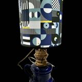 Late 19th century oil lamp upgraded to an electric lamp