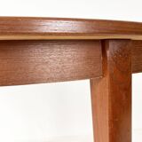 Table ronde extensible en teck