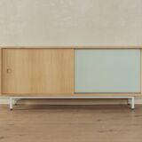 60s Sideboard with Sliding Doors by Lothar Wegner