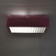 Pink wall lamp, model V615 from Ikea, 1980s