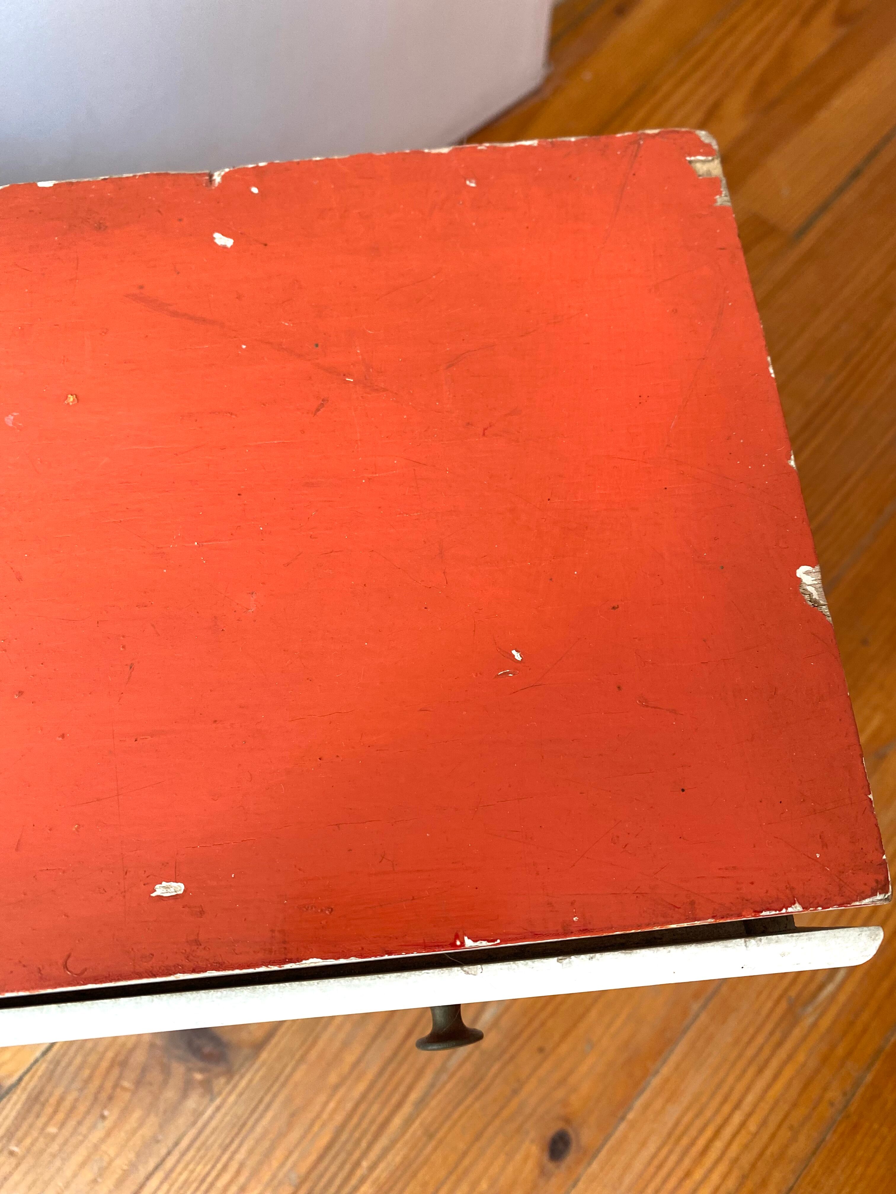 Vintage wood toy doll chest of drawers child