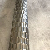 Metal vase soliflore shape design 70 cm