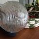 Glass ball globe wall lamp