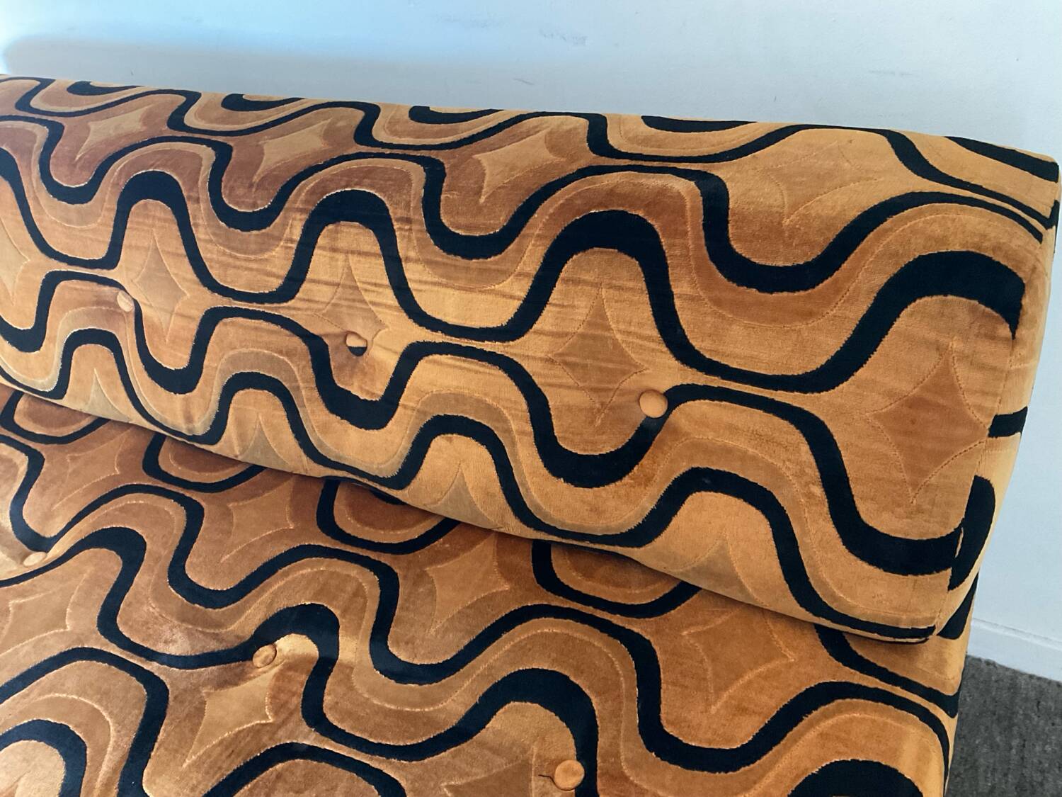 Space Age sofa convertible armchair 70s