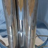 Vintage 1970s metal tubular lamp
