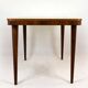 Table à manger à rallonge en noyer de Mier, années 1950