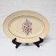 Badonviller oval platter - Francine pattern