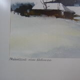 Peinture aquarelle de Lutz Stadlbauer tableau