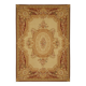 Handmade European Vintage Aubusson Kilim 300 cm x 428 cm