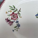 Strasbourg ironstone serving dish with Sarreguemines flowers