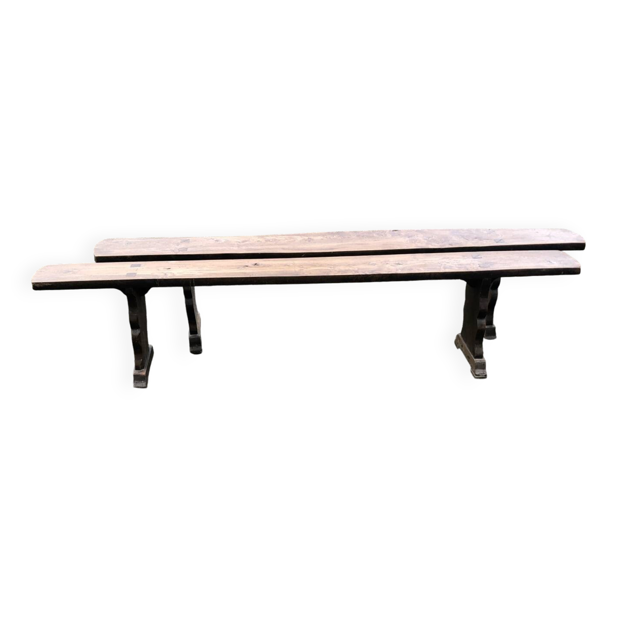Pair of benches