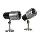 Pair of Stilnovo adjustable sconces or spotlights, Italy 1950