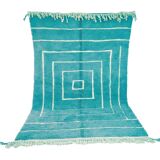 Tapis berbèrebohemian en laine fait main 250 X 150 CM