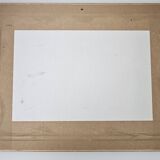 Oil Painting on Panel Mediterranean Port (Saint Tropez) signed Ribault