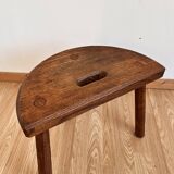 Wooden tripod stool