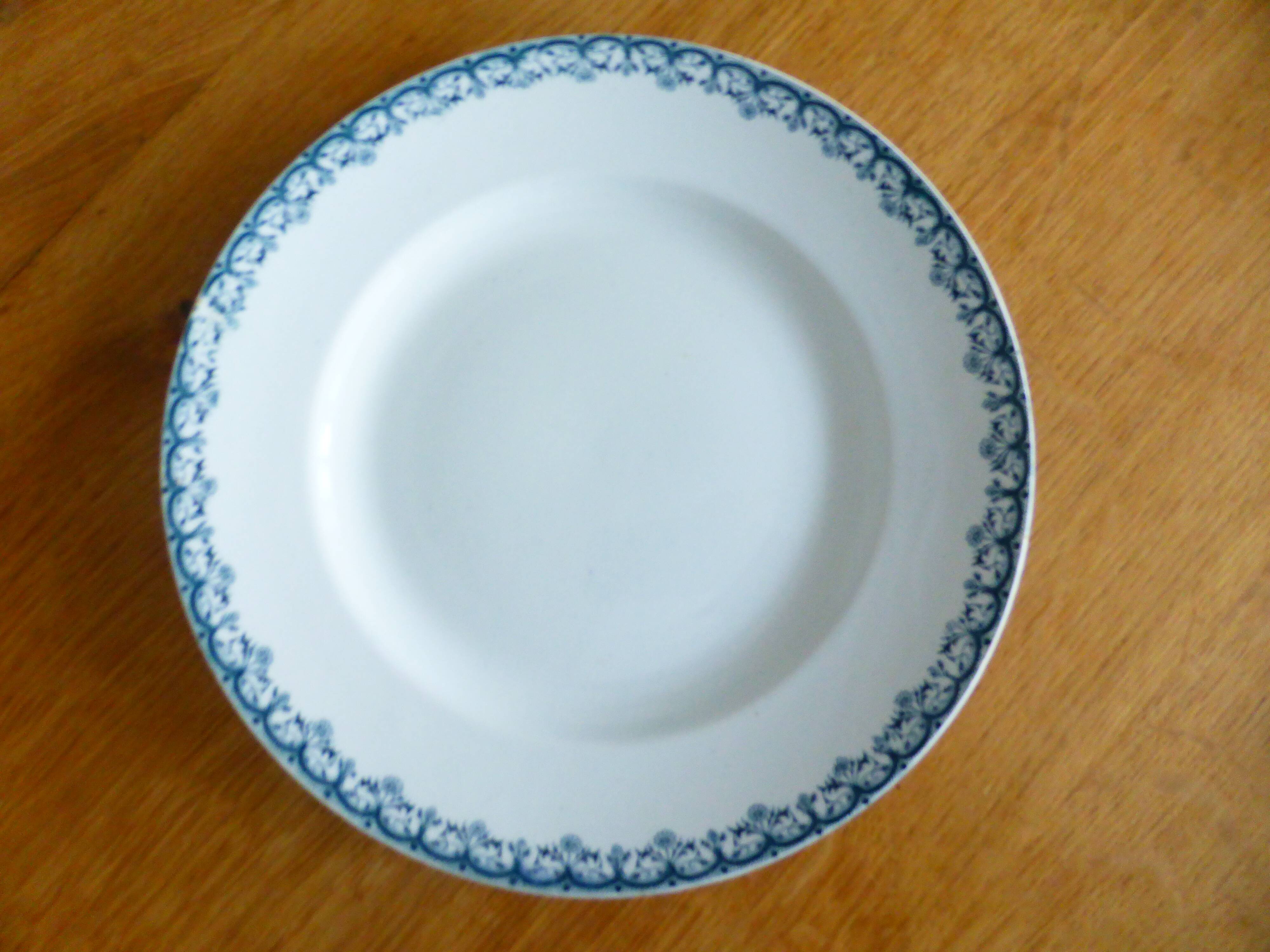 1 assiette plate St Amand et Hamage 221247