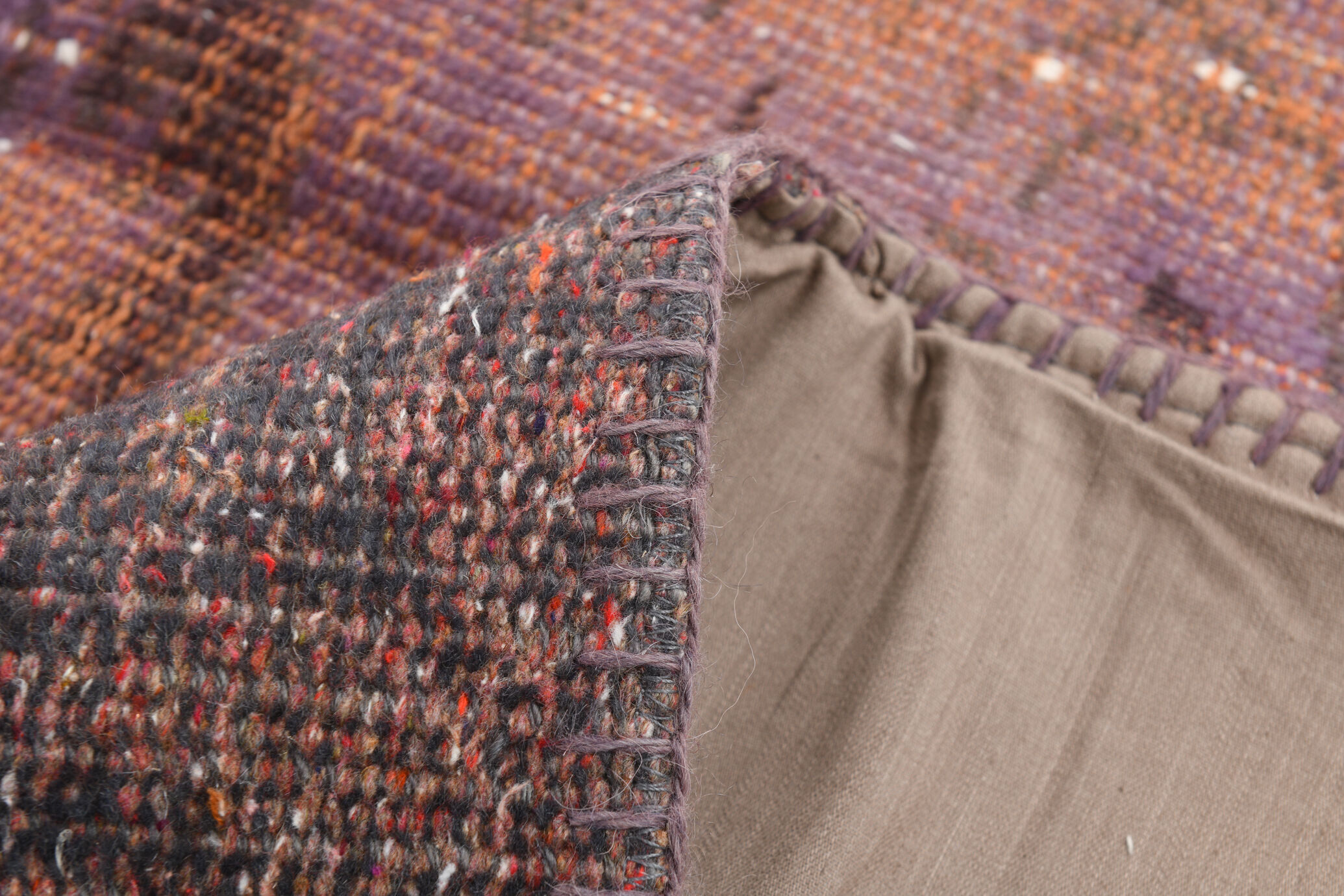 7x10 copper tones oversize farmhouse rug 303x208cm