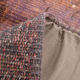 7x10 copper tones oversize farmhouse rug 303x208cm