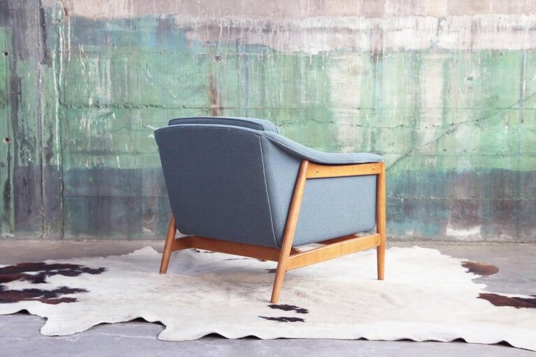 Modern Danish chaise longue for Dux by Folke Ohlsson