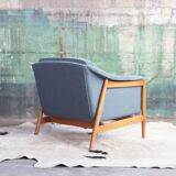 Modern Danish chaise longue for Dux by Folke Ohlsson