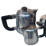 Silver metal tea/coffee set circa 1930 - Art Deco period - Christofle