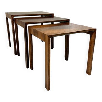 Wilhelm Renz palissander nesting tables 1960’s