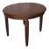 1930s oak dining table, slightly oval.