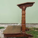 Pray to God in solid walnut