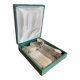 Ménagère set couverts en métal argenté 21 pièces
