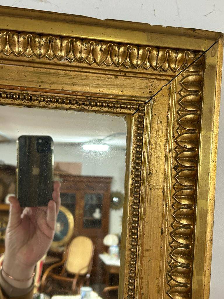 Louis phillipe mirror, louis xvi style, late 19th century