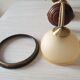 Pair of opaline wall lamps