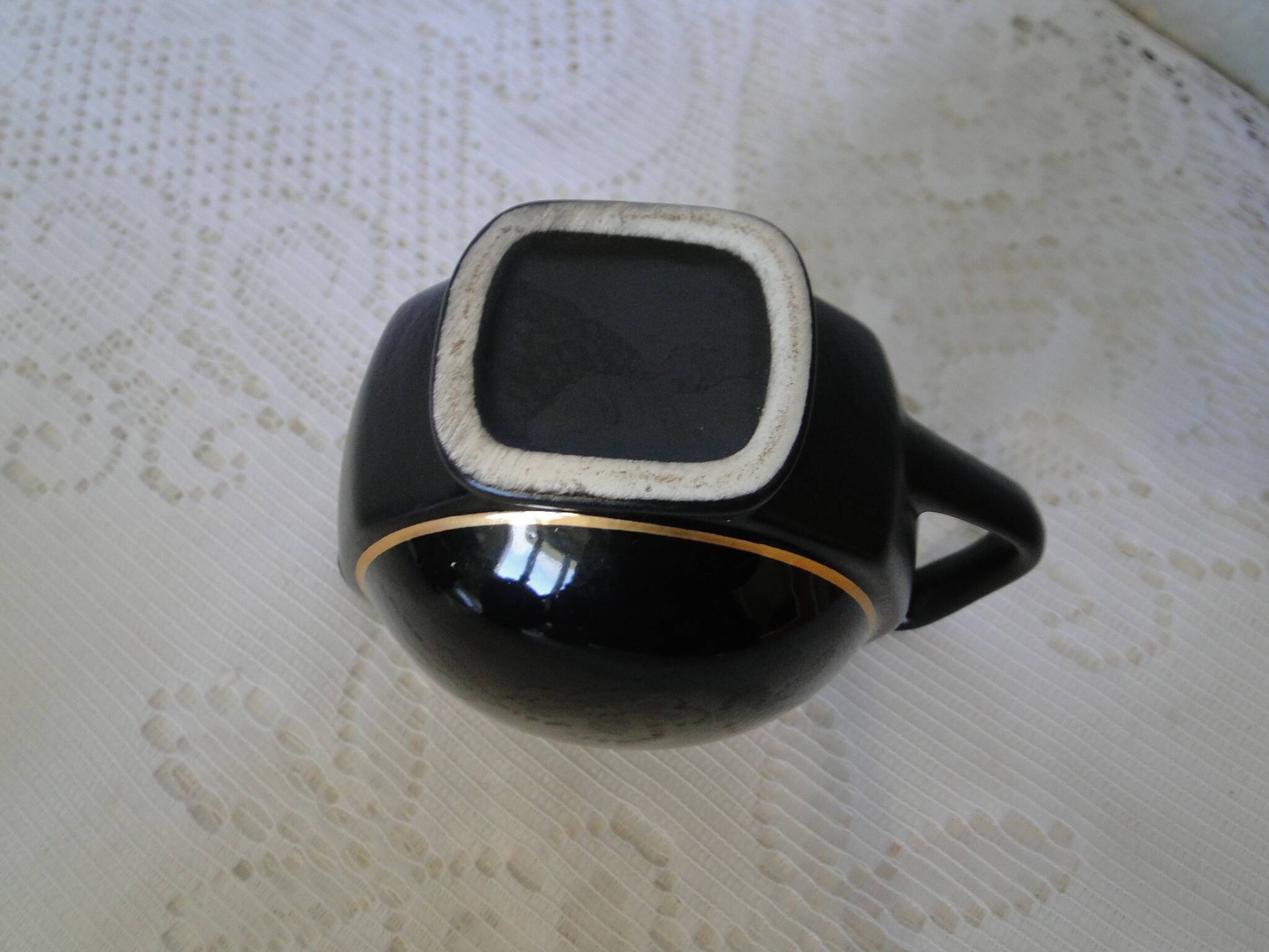 CERAMIC COFFEE OR TEA SERVICE 6 PIECES