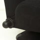 Italian Black Wink Lounge Chair With Mickey Mouse Ears by Toshiyuki Kita for Cassina, 1980s