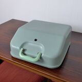 Hermes 3000 green mint metal typewriter