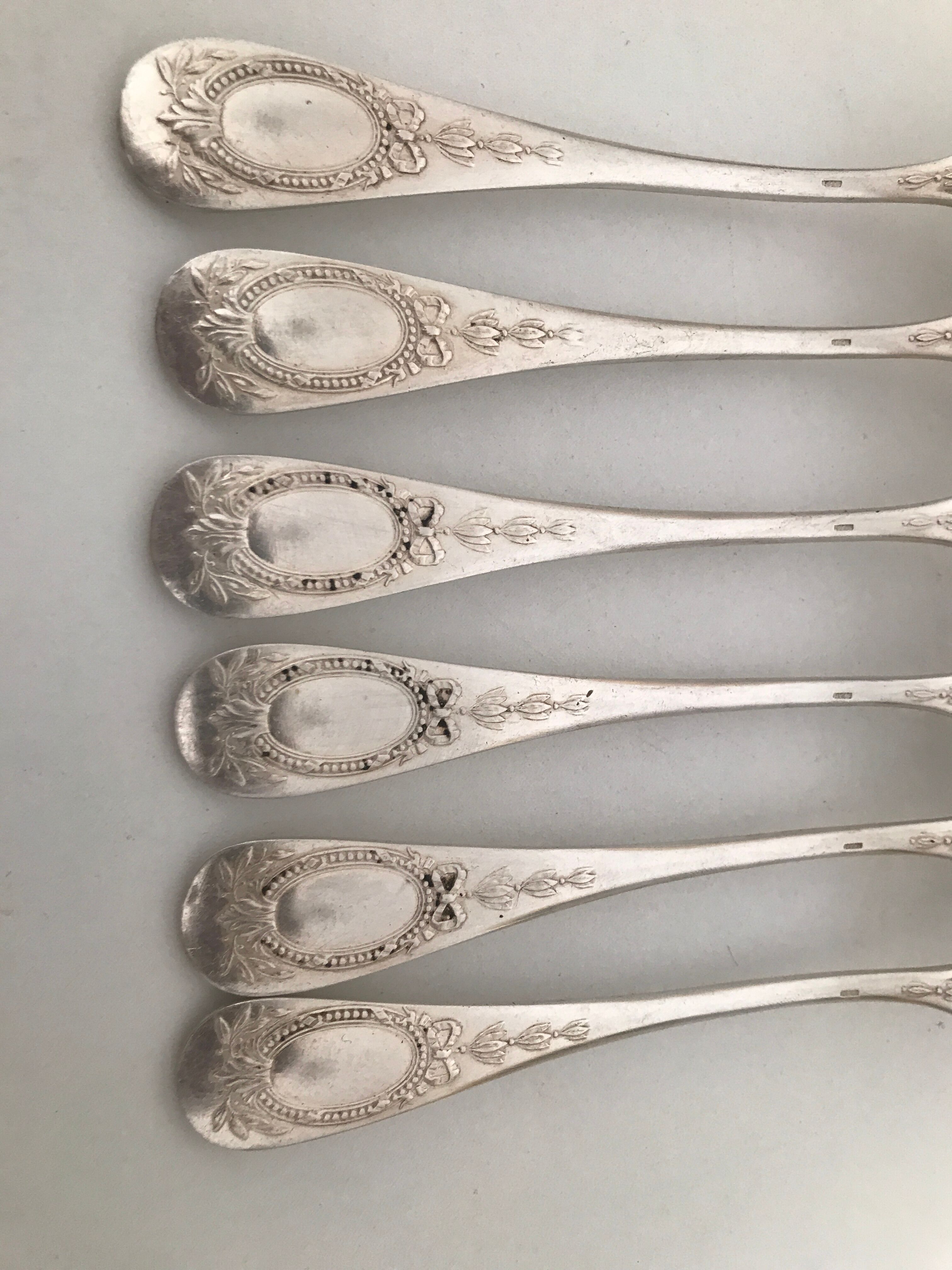 Housewife silver metal vintage punch