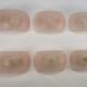 Set of six pink murano glass sconces. Italy 1970s