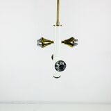 Kaiser Pop Art 4 opaline balls chandelier, 1960s